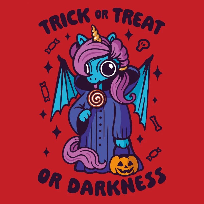 Dark Candy Unicorn - Süßes oder Saures oder Dunkelheit