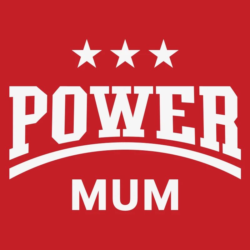 Power Mum (Mama, Mami, Mutter, Muttertag / White)