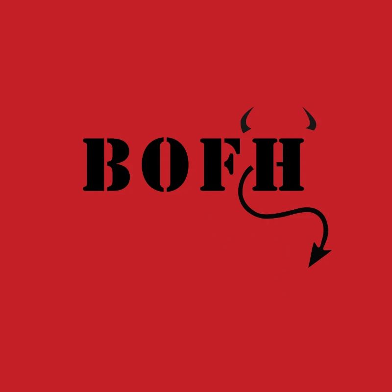 BOFH Admin Operator N3rd Nerd Geek Noob Geschenk
