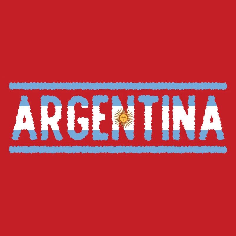 Texte du drapeau argentin Design vieilli de la Sun Pride