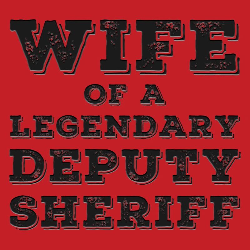 Stolze Ehefrau eines legendären stellvertretenden Sheriffs