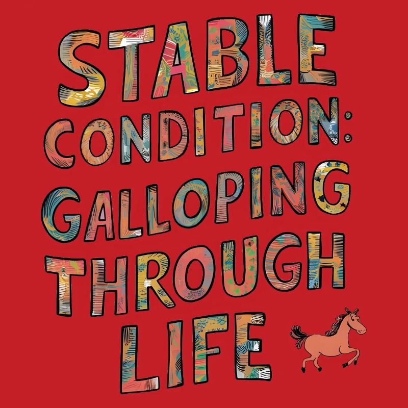 Stable condition: Galloping through life