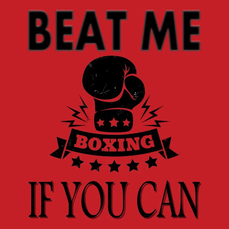 Boxkampf Knock-out Boxfans Boxer Geschenkidee