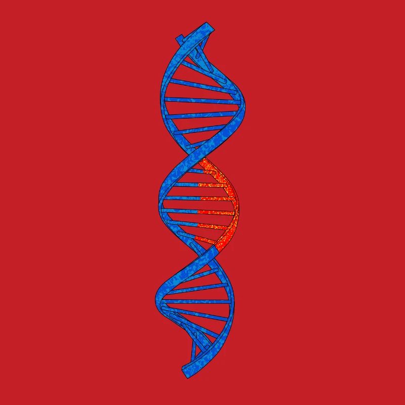 Test ADN double hélice ADN Idée cadeau pour chercheurs