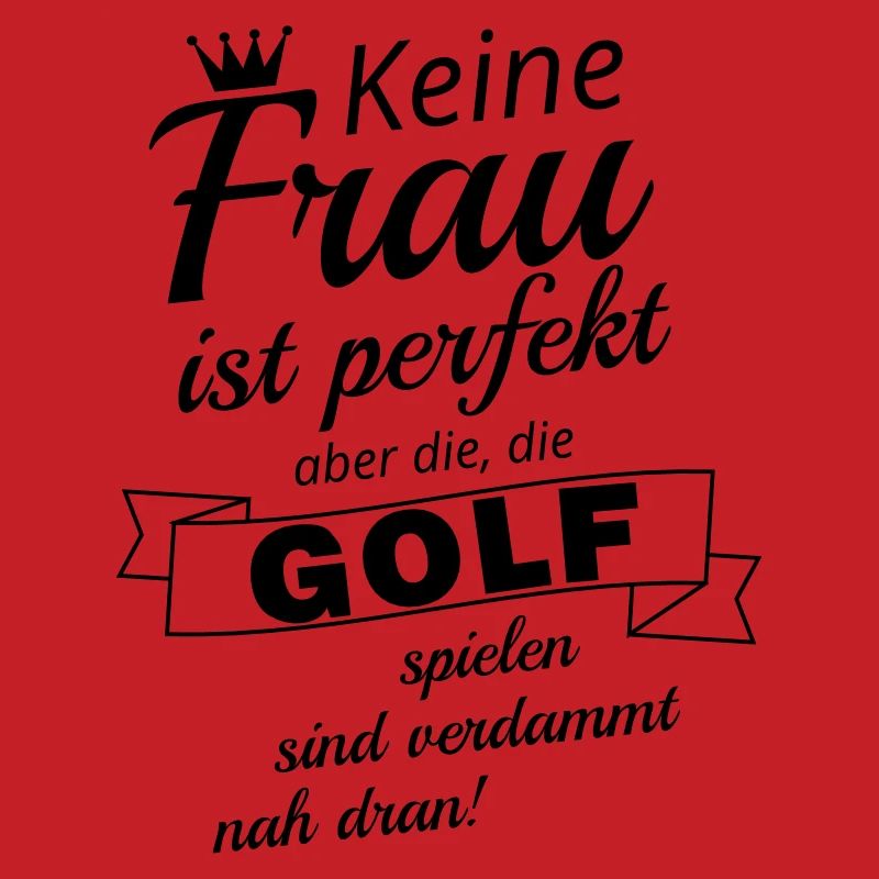 Perfekte Golffrau