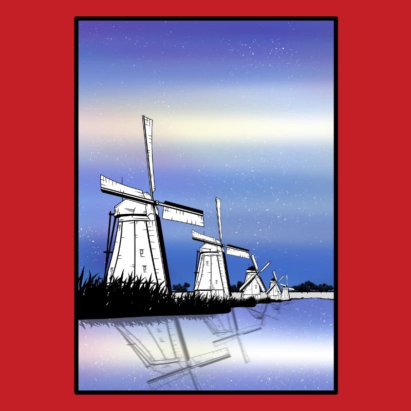 Moulins à vent de Kinderdijk