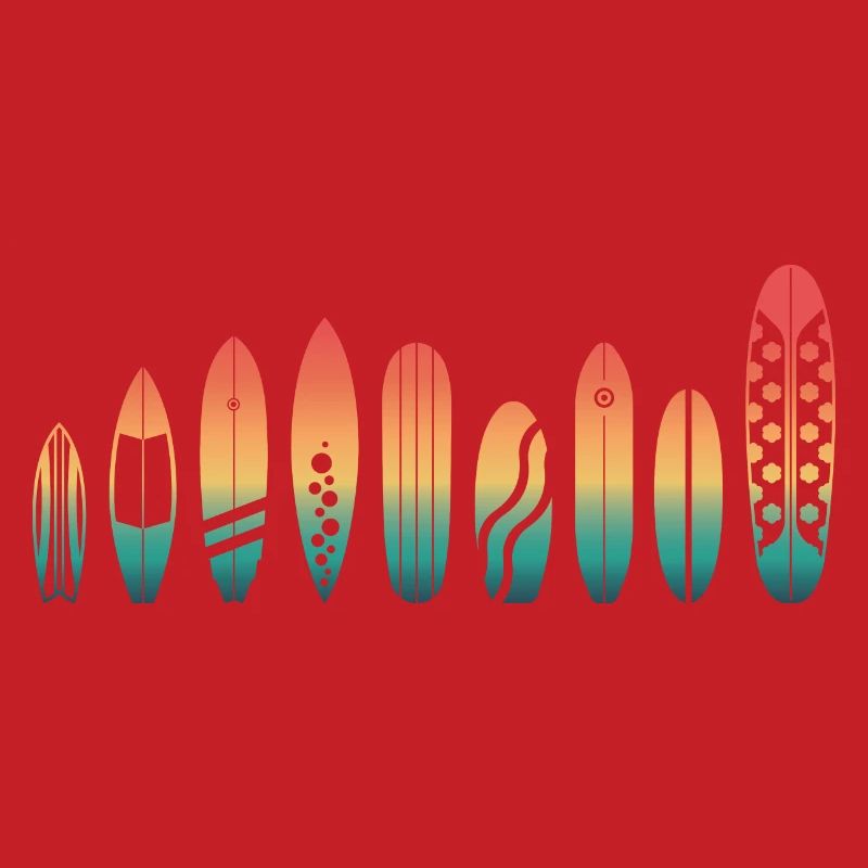 Différents types de planches à roulettes