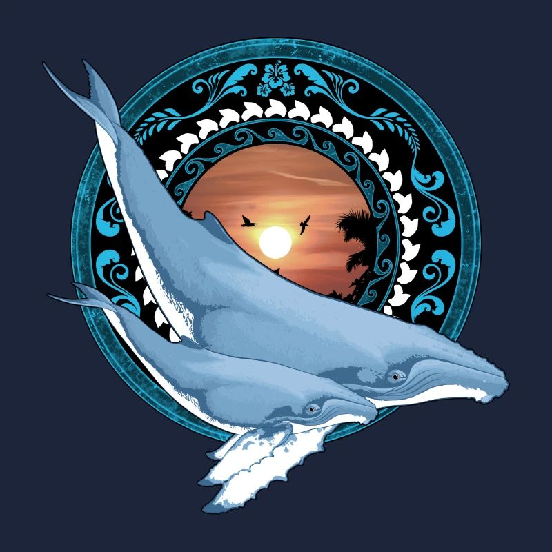 Baleine à bosse hawaïenne