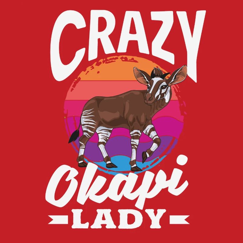 Funny zookeeper okapi lover