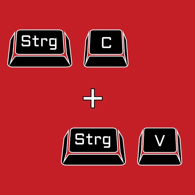 Ctrl c Ctrl v Keyboard Computer Copy Gift