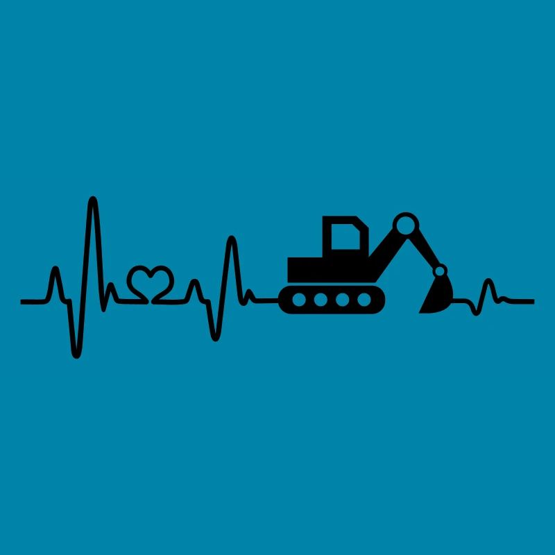 Excavator construction site construction worker excavator driver gift