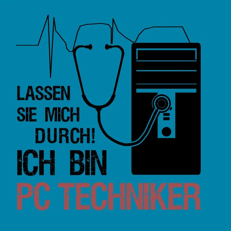 Technicien PC Stéthoscope Cadeau Technicien Système Informatique