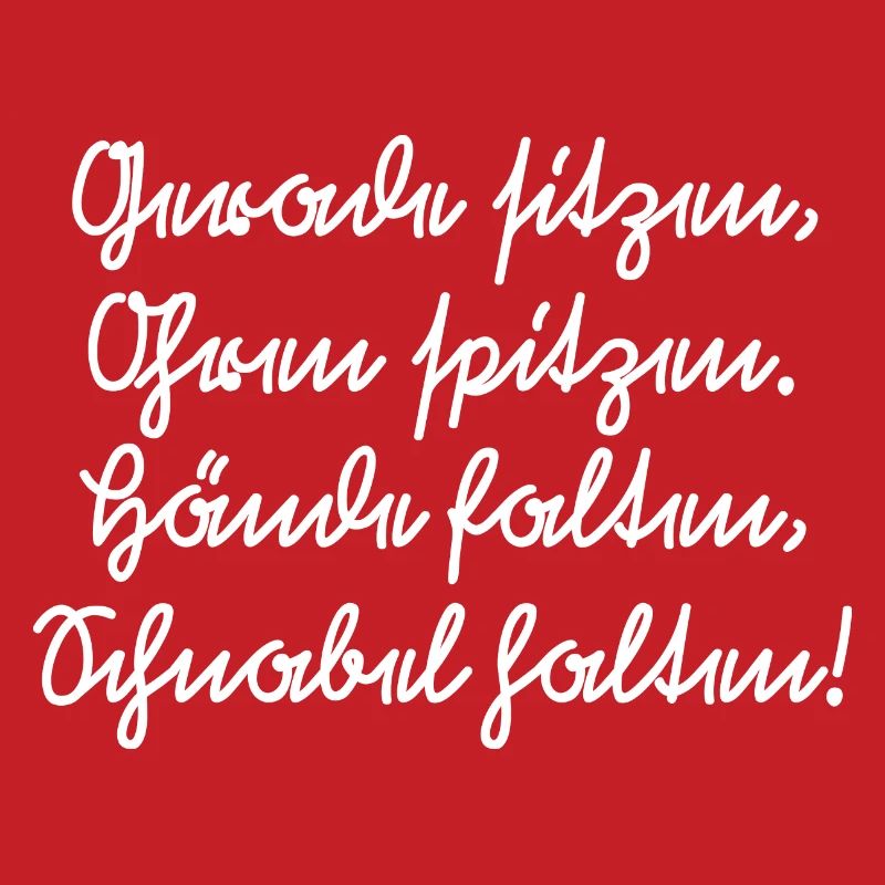 Class rules for the school in German script