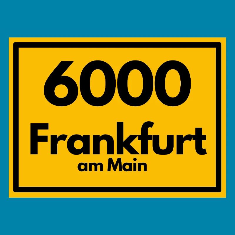 OLD POSTCODE POSTCODE RETRO 6000 FRANKFURT AM MAIN