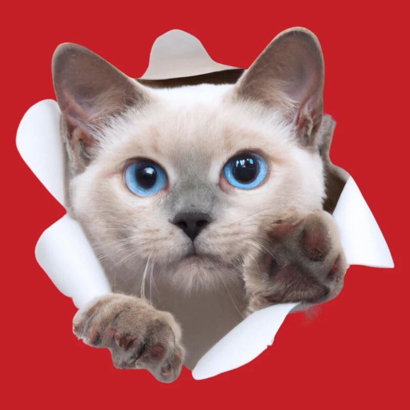 Bébé chat du monde caché