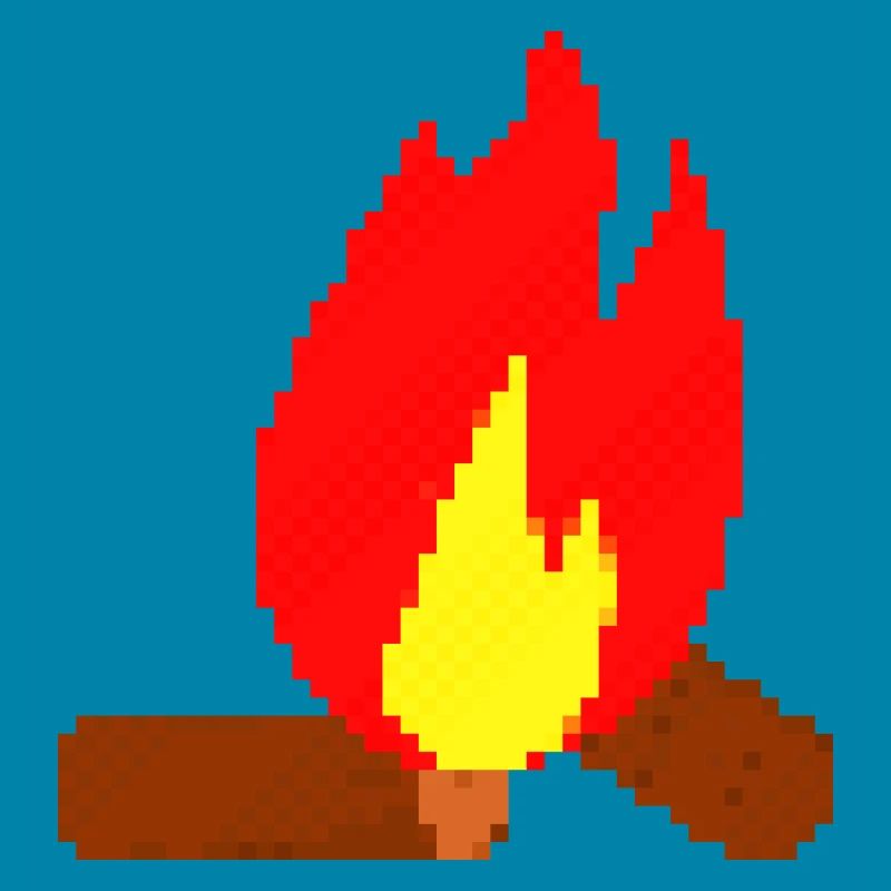 Pixel Feuer pixel fire