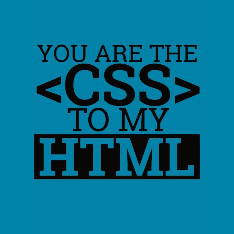 « You are the CSS to my HTML » | Programmation