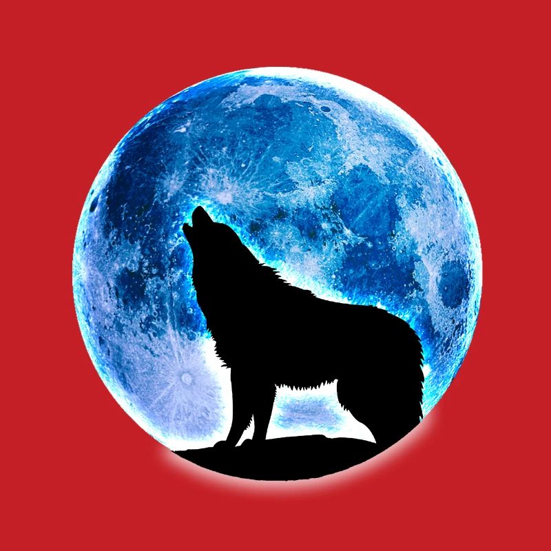 Wolf full moon
