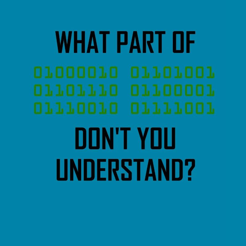 Binary system programmer computer science nerd
