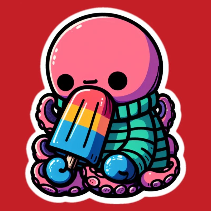 Popsicle octopus