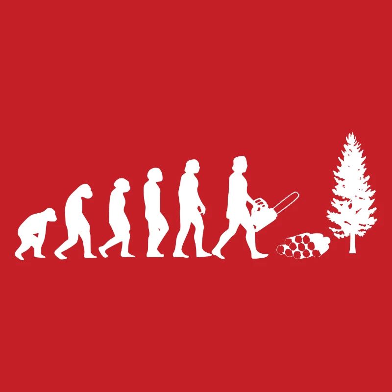 Evolution Holzhacker weiss
