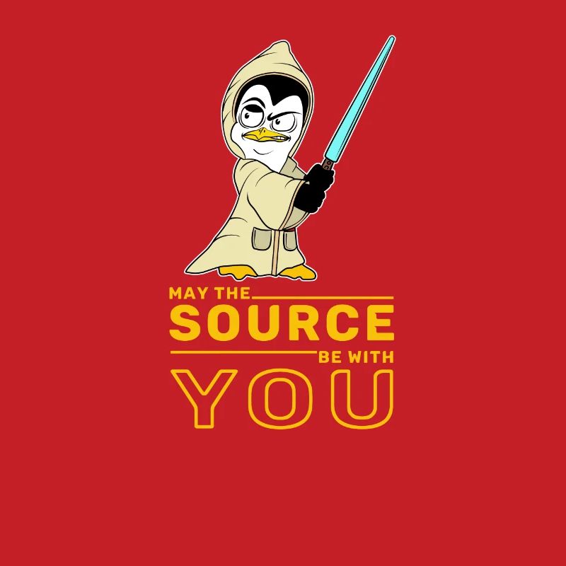 IT nerd Linux Linux penguin geek ingénieur logiciel