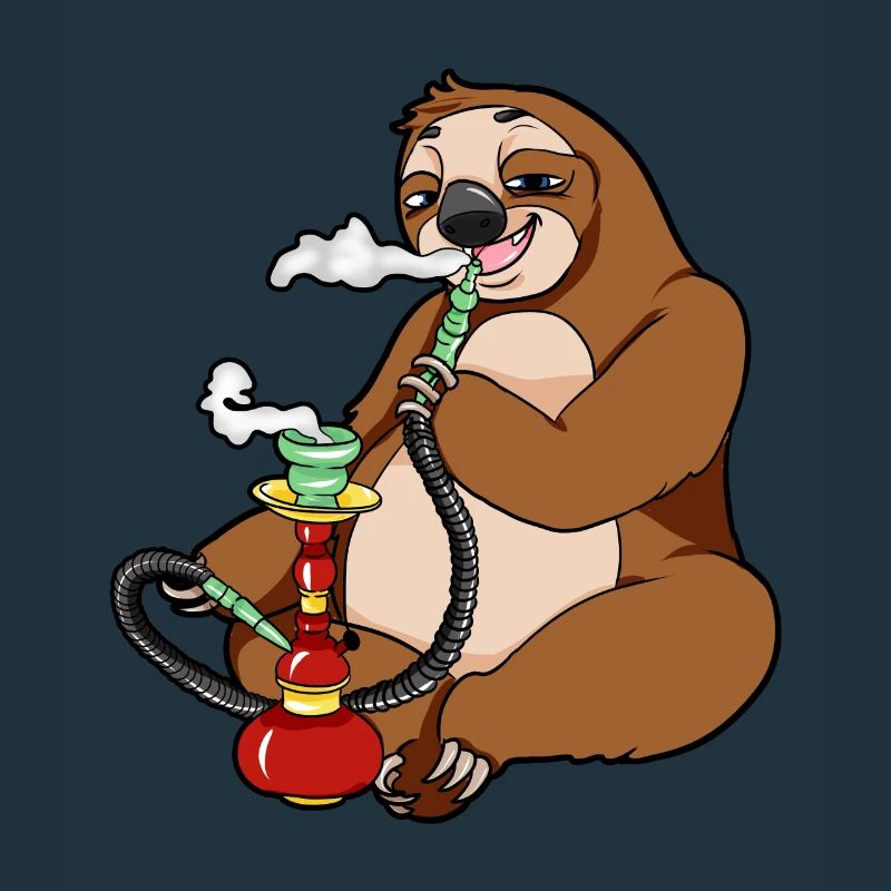 Hookah sloth hookah