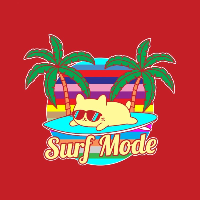 Surf cat d'été