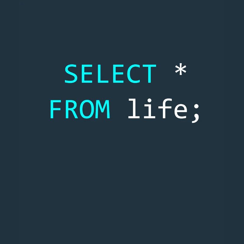 Gift idea for SQL coders