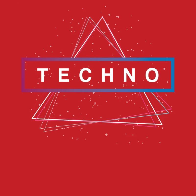 Techno triangle rave