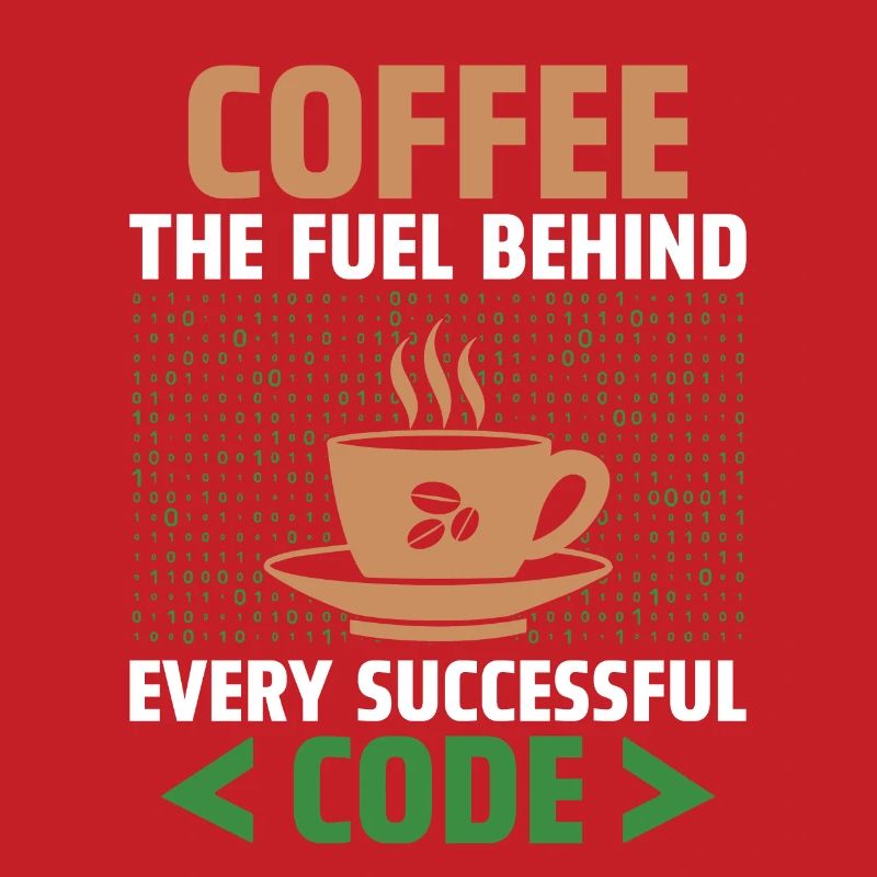 Kaffee-Codierung Programmierer Programmierer Entwickler Nerd Coff