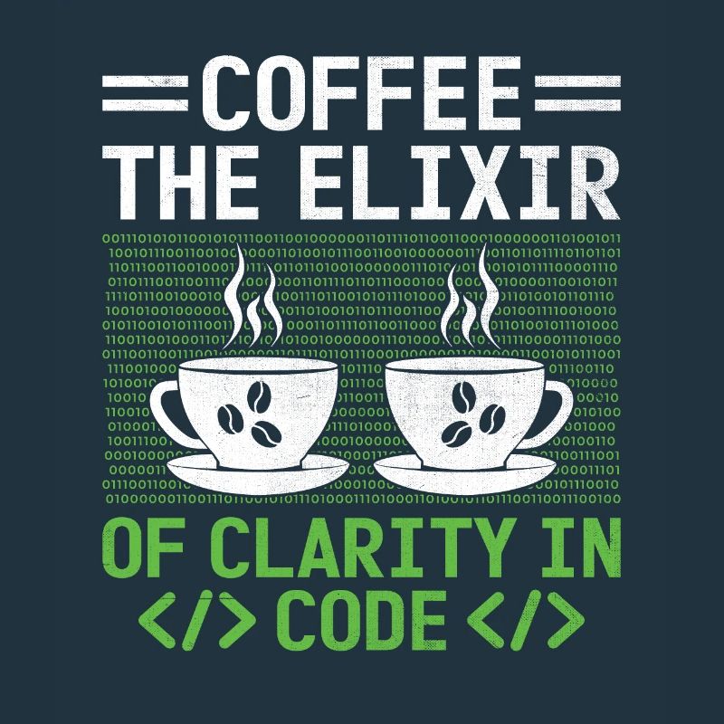 Café Codage Programmeur Codeur Développeur Nerd Coff