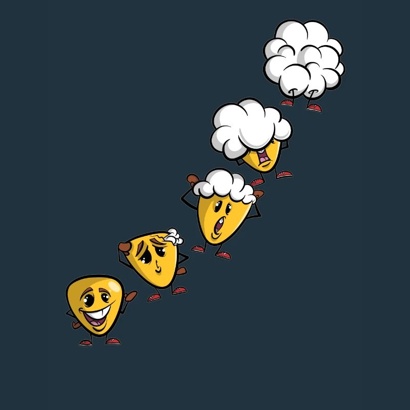 Corn grain to popcorn - corn evolution