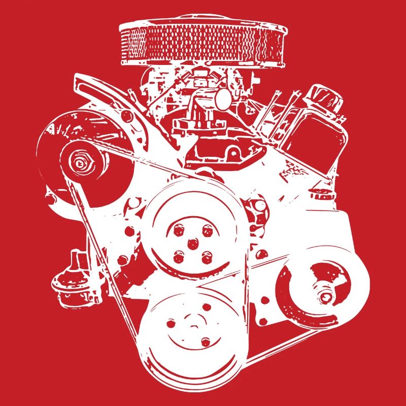 V8 big block engine