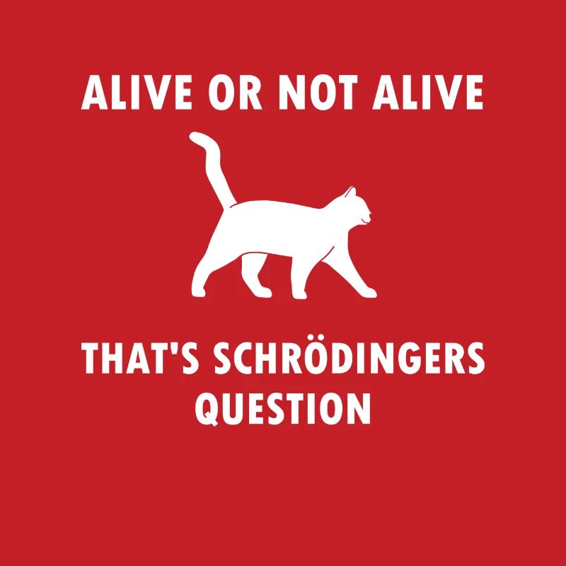 Schrödinger's Cat - Physicist Gift Physics Nerd