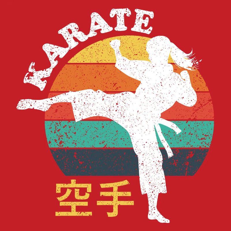 Karate-Mädchen