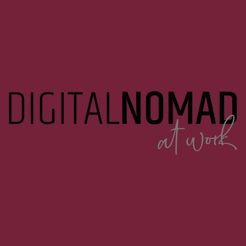 Digital nomad at work