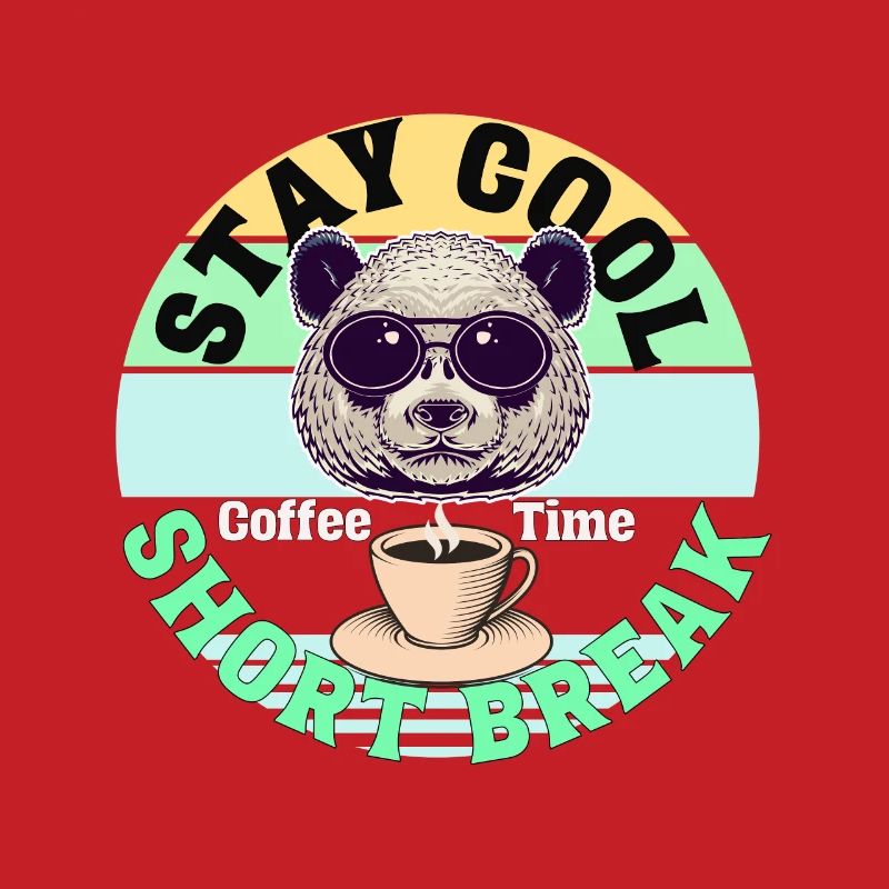 Kaffee Panda Temps de pause café Kaffee Pause