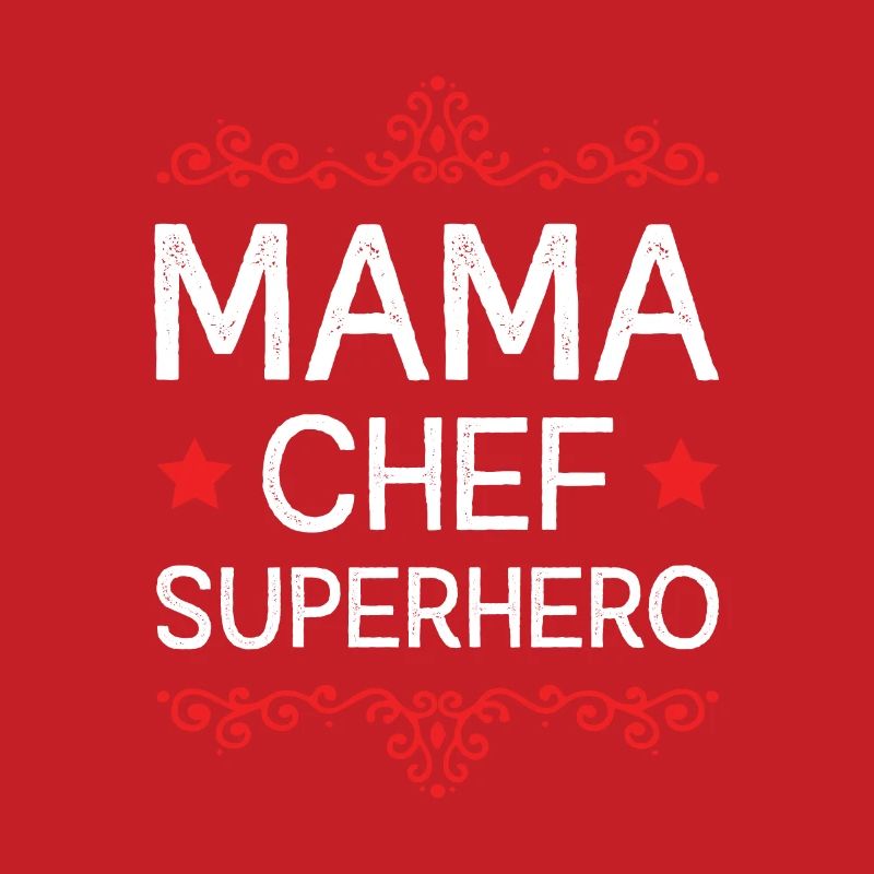 Mama Chef Superheld Mutter