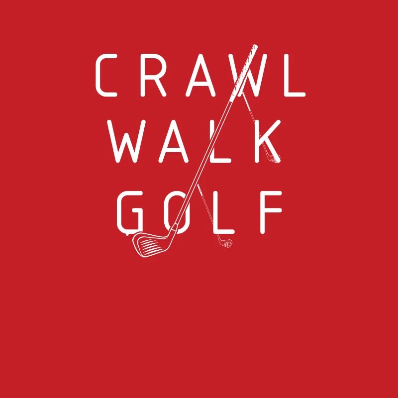 Ramper, courir, golf