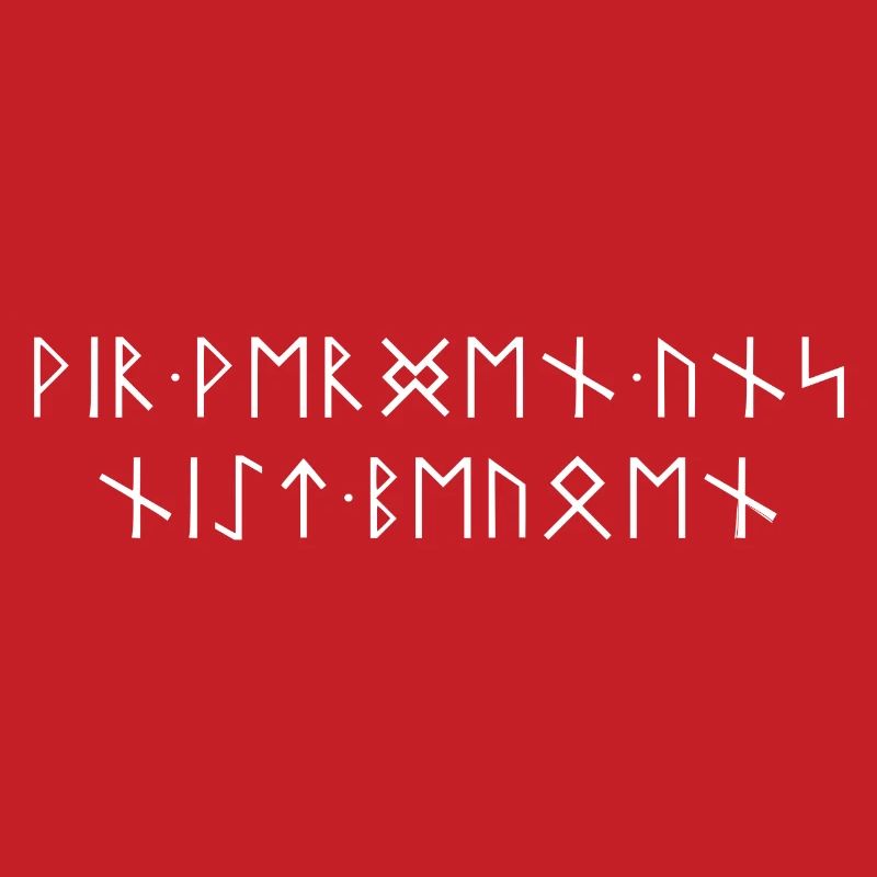 We will not bow to runic script Teutons