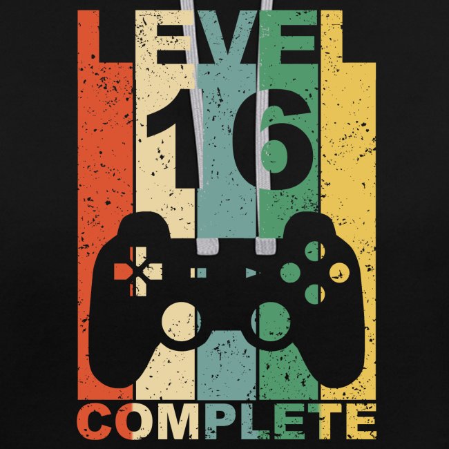 16. Geburtstag 16 Jahre Level Complete