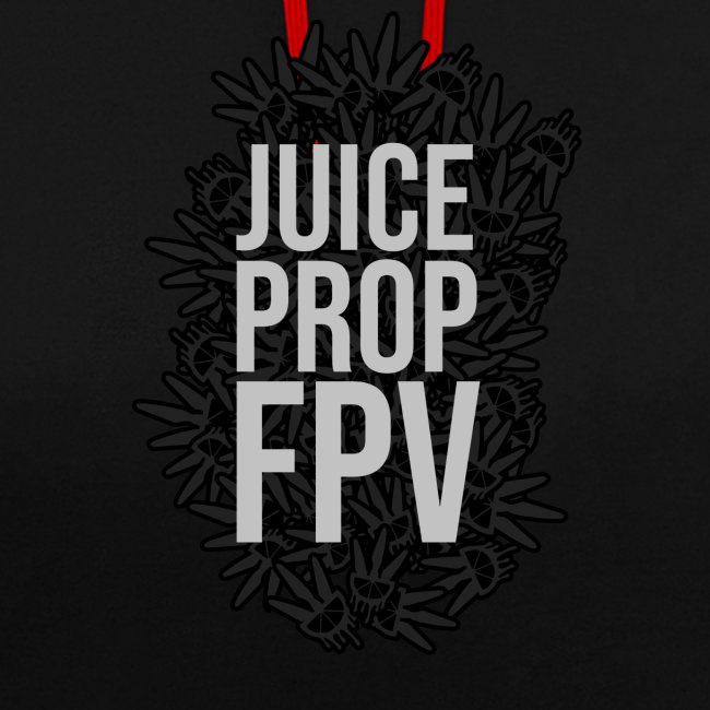 JuicePropFPV LOGO Pile TEXT Black DOUBLE