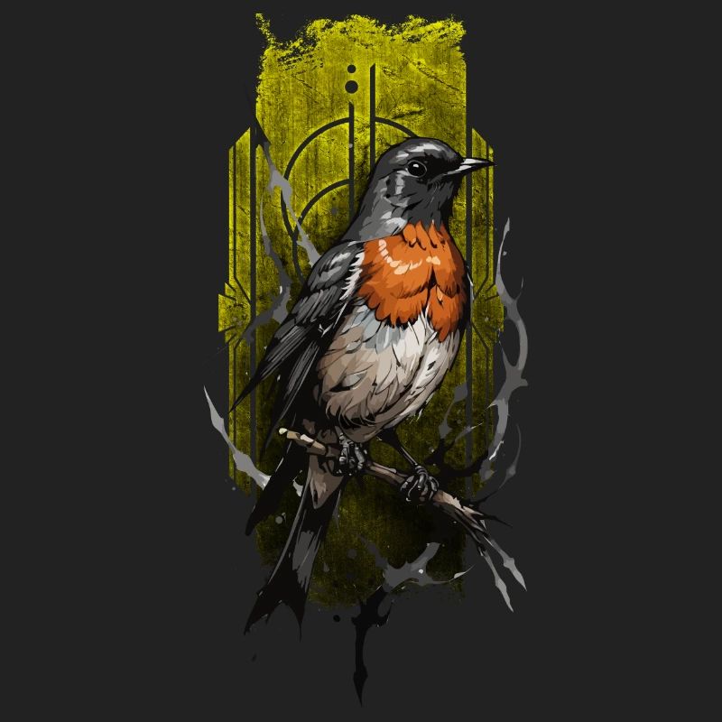Rotkehlchen (Erithacus rubecula)