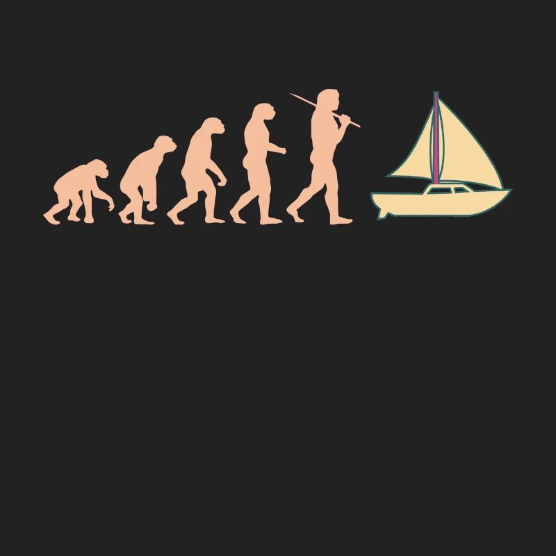 Evolution Segelboot Segelschiff Segeln Segelschiff