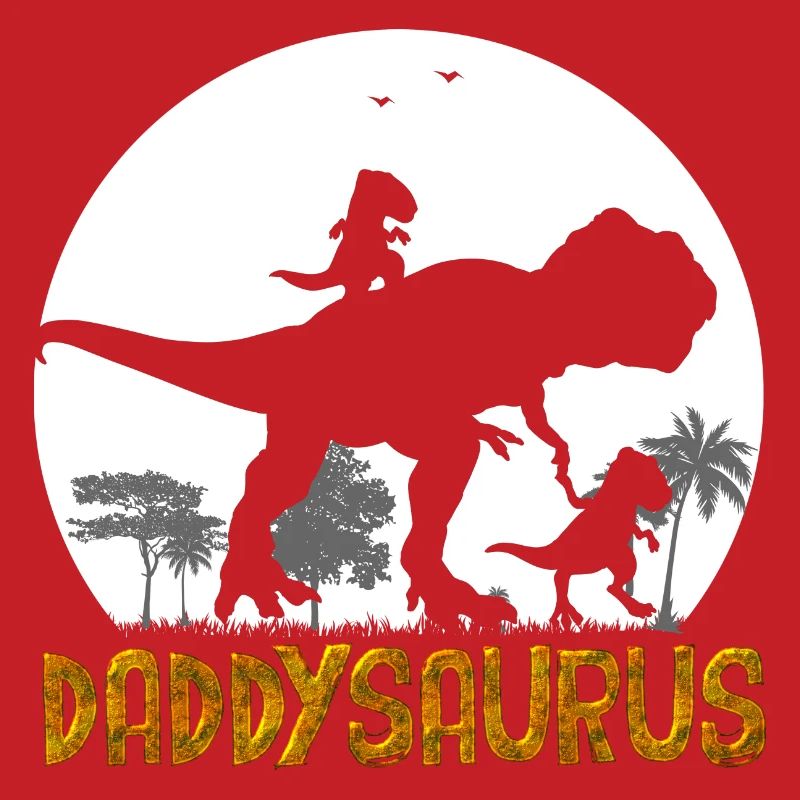 Daddysaurus T Rex Dinosaurier Papa Saurus