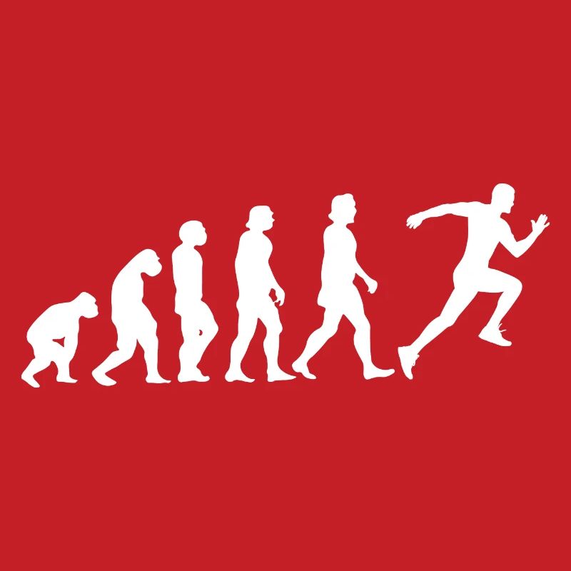 Running marathon triathlon runner evolution 1b