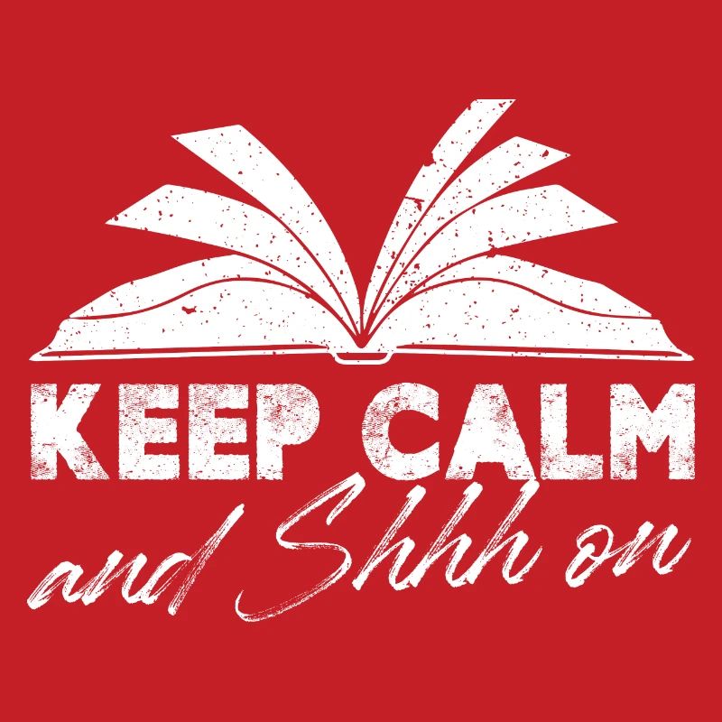 Keep Calm And Shhh On Library Assistant