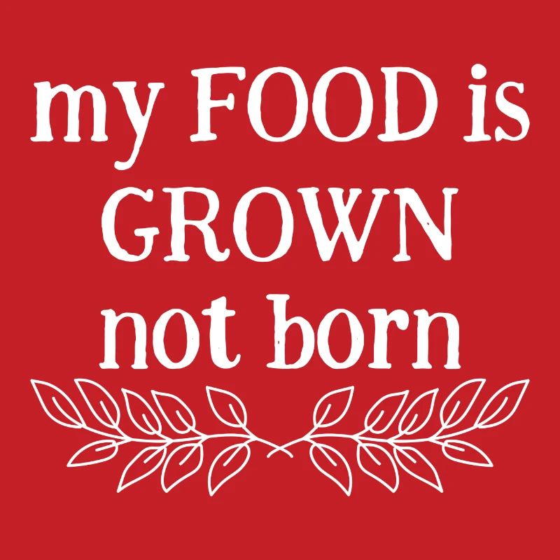 Vegan Fleischfrei Spruch Geschenk