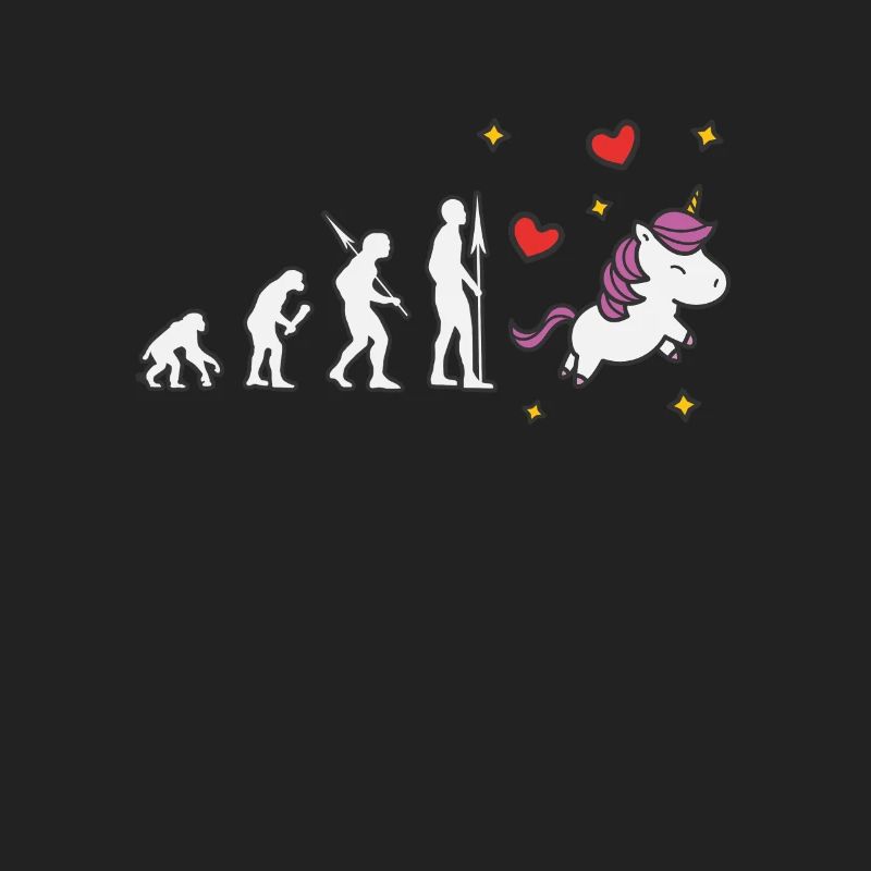 Evolution de moi Licorne